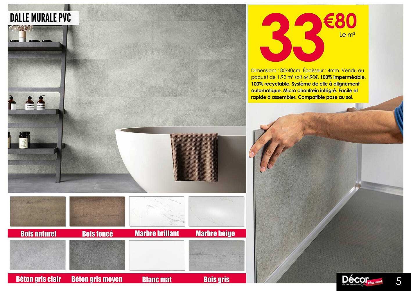 DALLE MURALE PVC