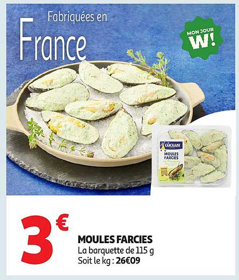 MOULES FARCIES
