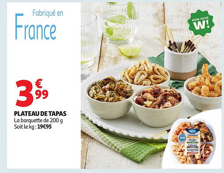 PLATEAU DE TAPAS