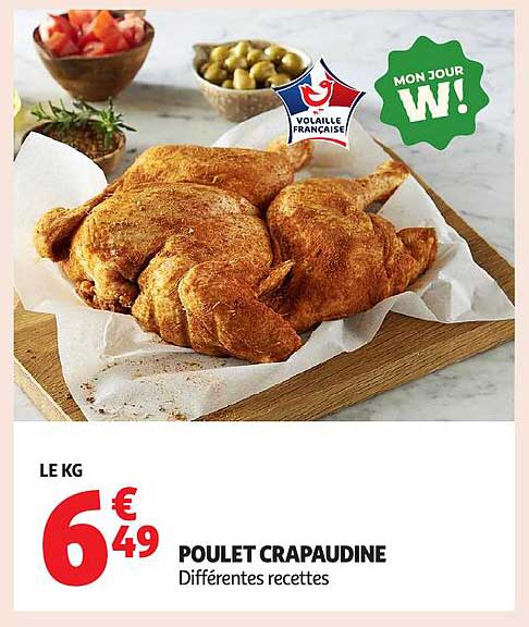 POULET CRAPAUDINE
