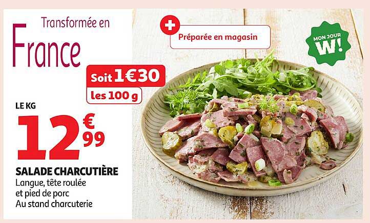Salade charcutière