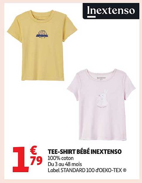 TEE-SHIRT BÉBÉ INEXTENSO