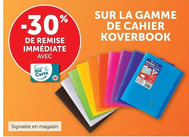 -30% DE REMISE IMMÉDIATE AVEC ma Carte