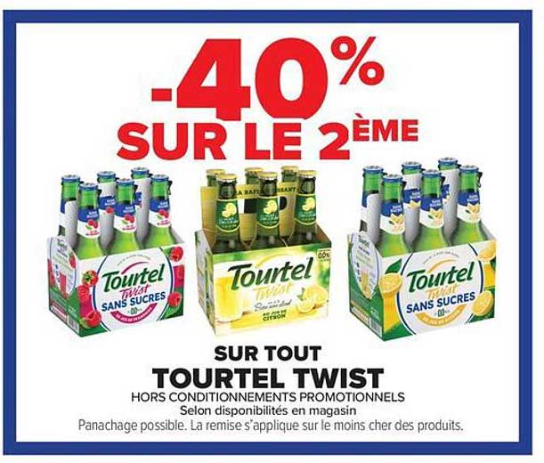 -40% SUR LE 2ÈME