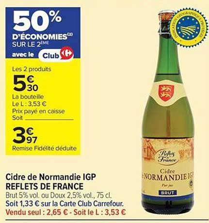 50% D'ÉCONOMIES SUR LE 2ÈME avec le Club Carrefour