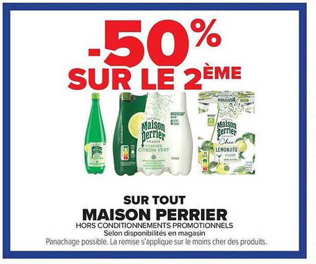 -50% SUR LE 2ÈME
