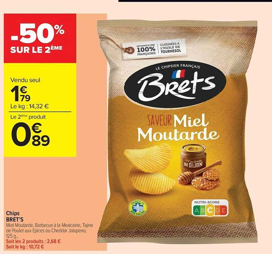 -50% SUR LE 2ÈME