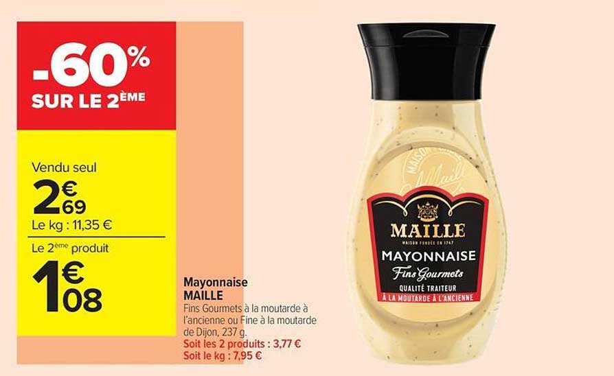 -60% SUR LE 2ÈME