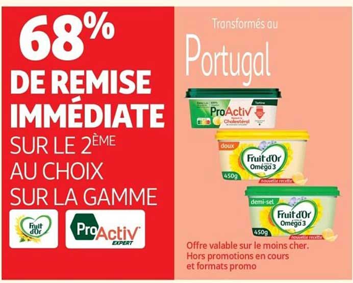 68% DE REMISE IMMÉDIATE SUR LE 2ÈME AU CHOIX SUR LA GAMME
