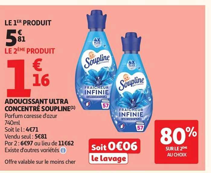 ADOUCISSANT ULTRA CONCENTRÉ SOUPLINE
