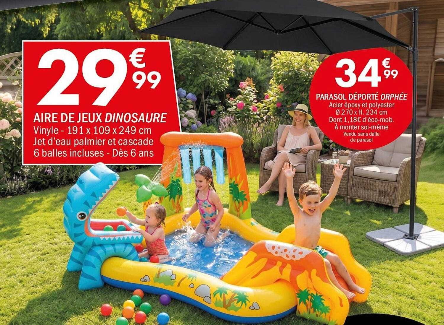 AIRE DE JEUX DINOSAURE
