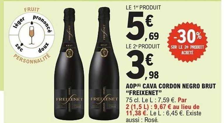 AOP CAVA CORDON NEGRO BRUT "FREIXENET"
