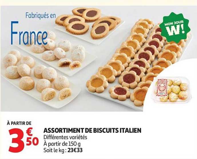 ASSORTIMENT DE BISCUITS ITALIEN