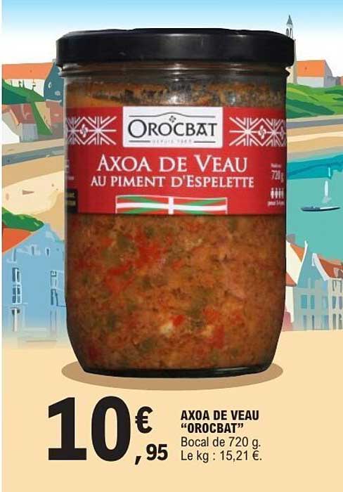 AXOA DE VEAU AU PIMENT D'ESPELETTE