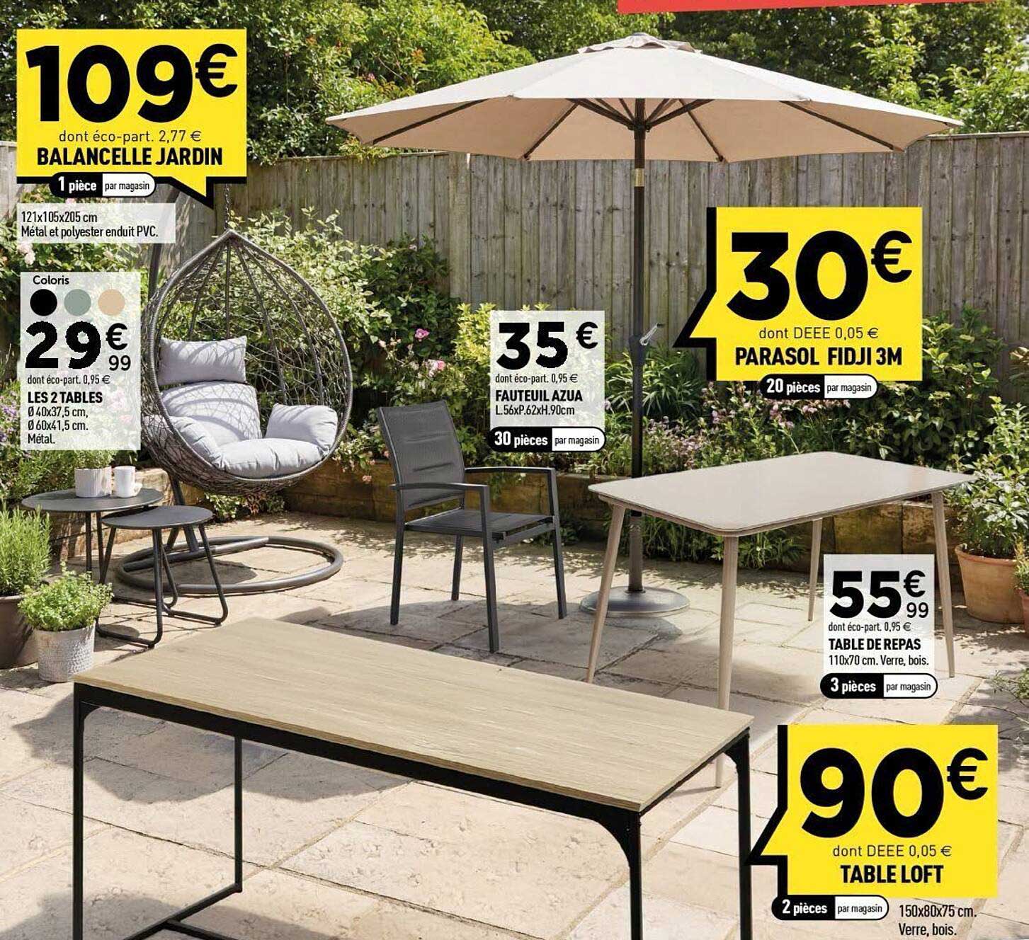 BALANCELLE JARDIN