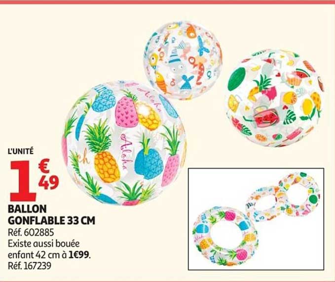 BALLON GONFLABLE 33 CM