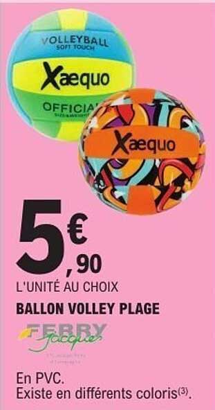 BALLON VOLLEY PLAGE