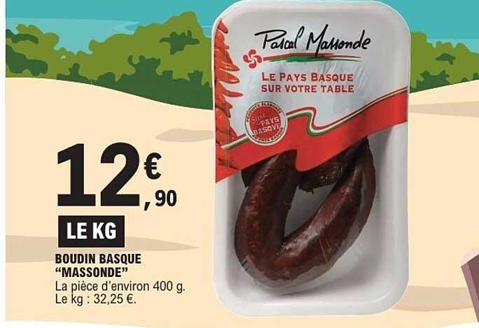 BOUDIN BASQUE "MASSONDE"