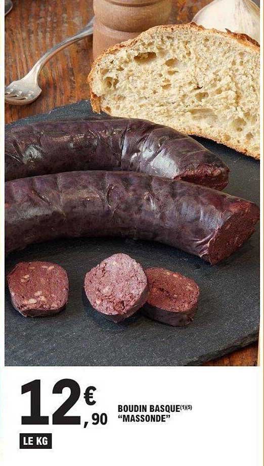BOUDIN BASQUE(1)(5) “MASSONDE”