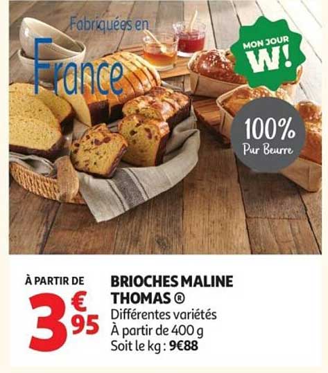 BRIOCHES MALINE THOMAS ®