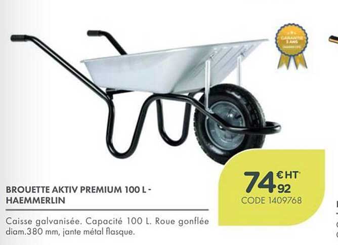 BROUETTE AKTIV PREMIUM 100 L - HAEMMERLIN