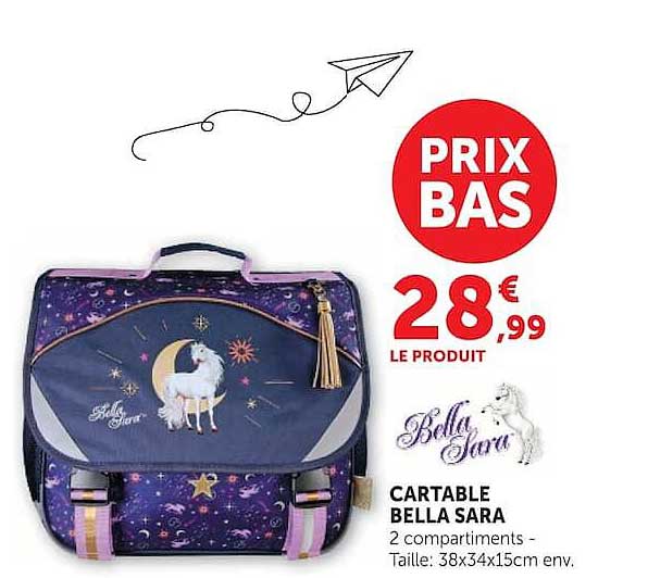 CARTABLE BELLA SARA