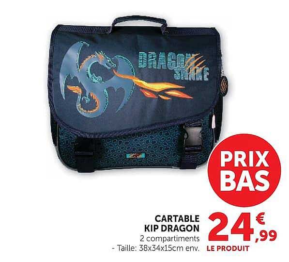 CARTABLE KIP DRAGON