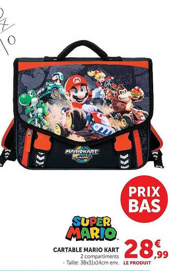 CARTABLE MARIO KART