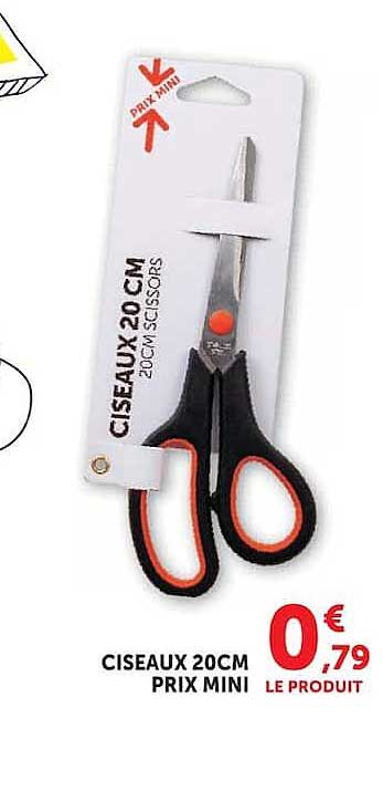CISEAUX 20CM PRIX MINI