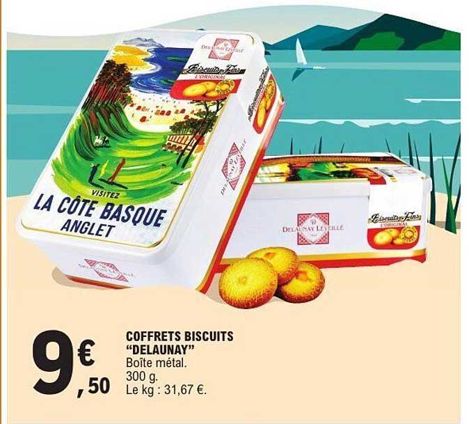 COFFRETS BISCUITS “DELAUNAY”