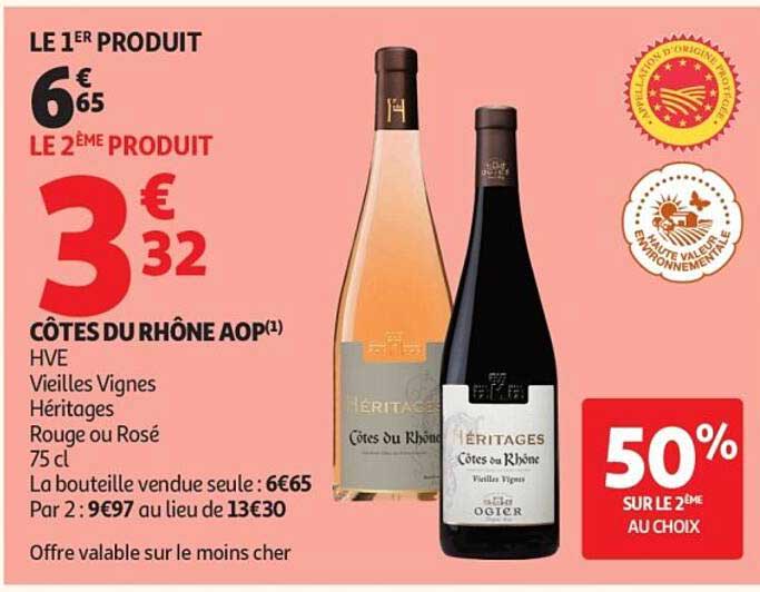 CÔTES DU RHÔNE AOP(1)