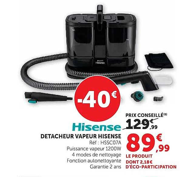 DETACHEUR VAPEUR HISENSE