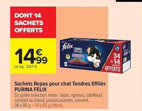 DONT 14 SACHETS OFFERTS