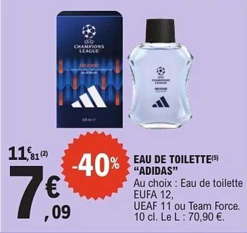 EAU DE TOILETTE(5) “ADIDAS”
