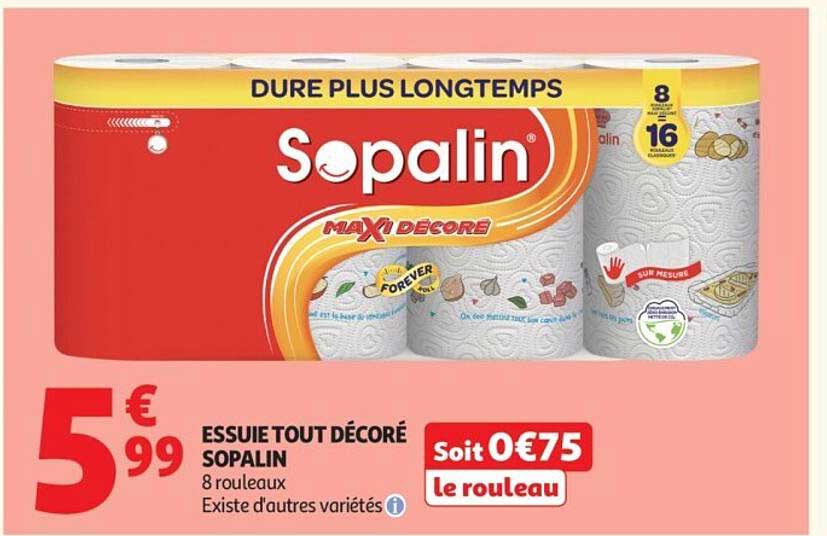ESSUIE TOUT DÉCORÉ SOPALIN
