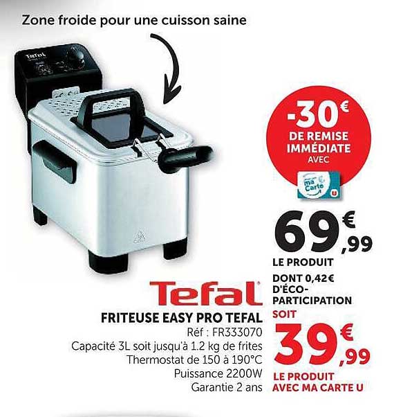 FRITEUSE EASY PRO TEFAL