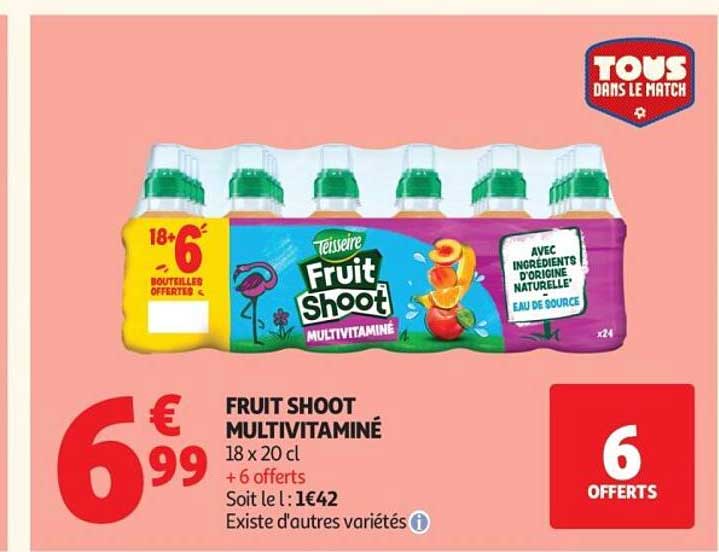 FRUIT SHOOT MULTIVITAMINÉ