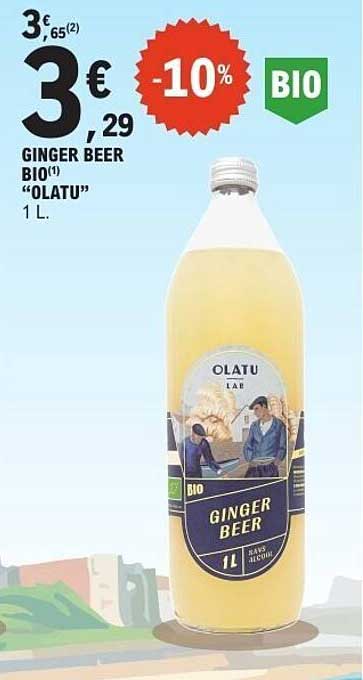 GINGER BEER BIO(1) "OLATU" 1 L.
