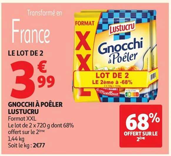 GNOCCHI À POÊLER LUSTUCRU