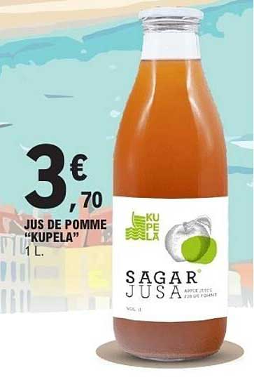 JUS DE POMME "KUPELA" 1 L.