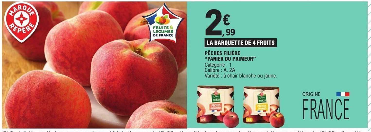 LA BARQUETTE DE 4 FRUITS