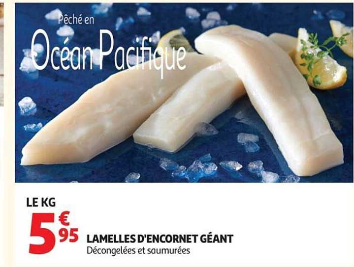 LAMELLES D'ENCORNET GÉANT