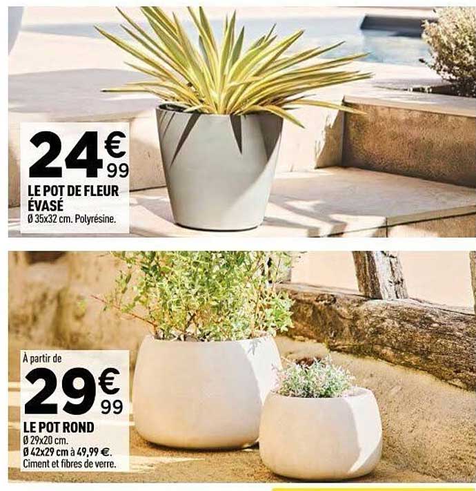 LE POT DE FLEUR ÉVASÉ