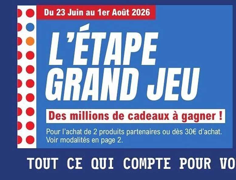L’ÉTAPE GRAND JEU
