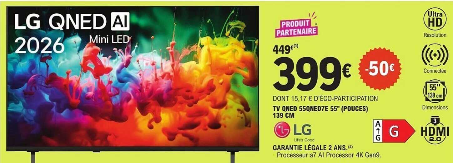 LG QNED AI 2026 Mini LED
