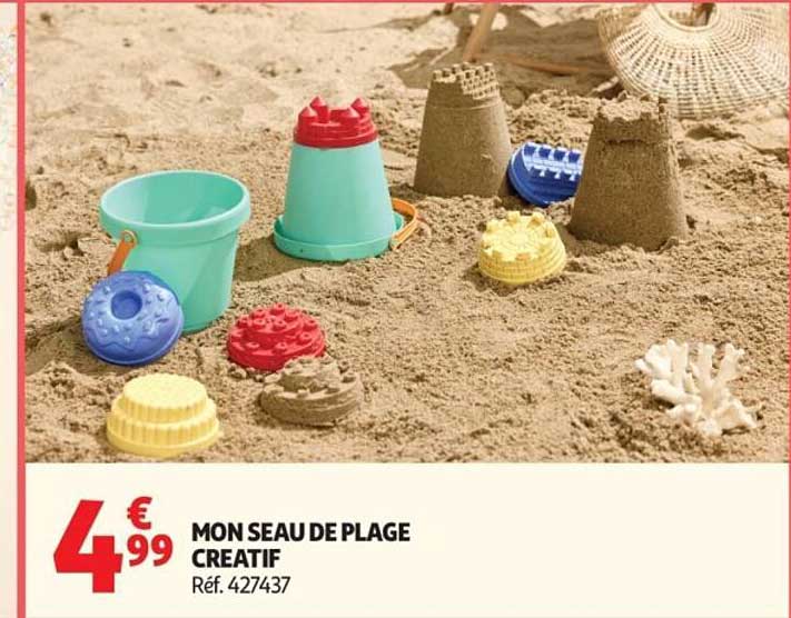 MON SEAU DE PLAGE CREATIF Réf. 427437