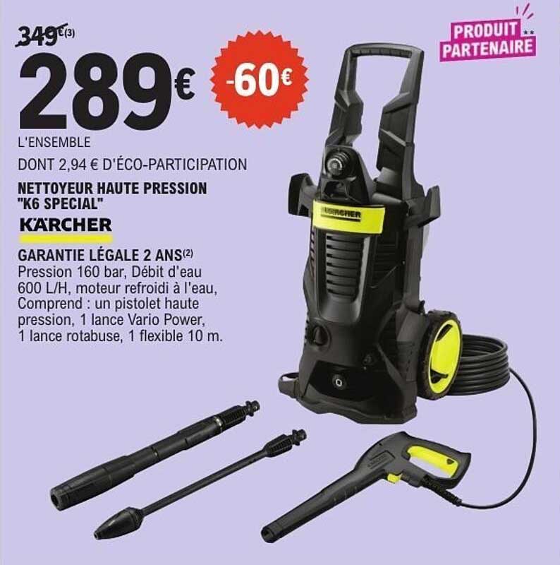 NETTOYEUR HAUTE PRESSION "K6 SPECIAL" KÄRCHER