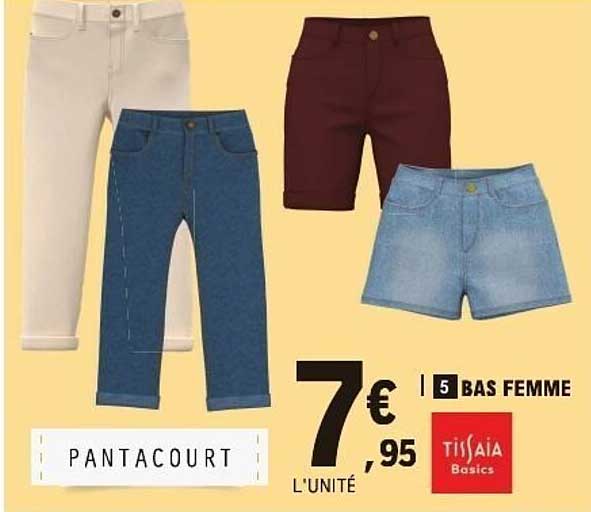 PANTACOURT 5 BAS FEMME