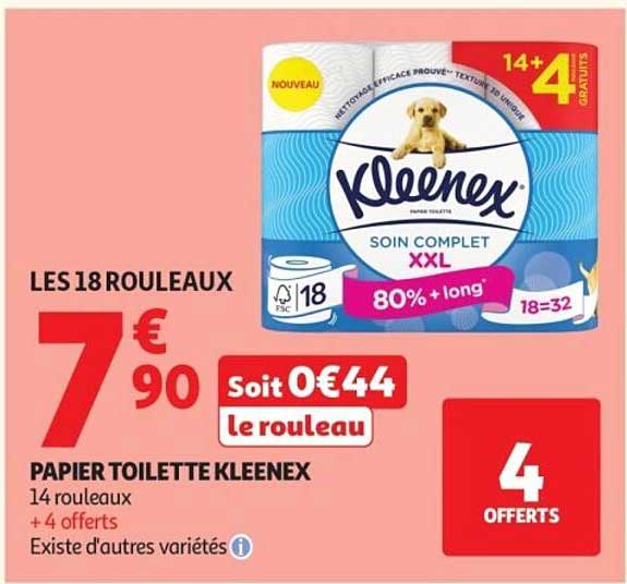 PAPIER TOILETTE KLEENEX