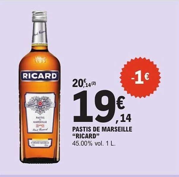 PASTIS DE MARSEILLE "RICARD"